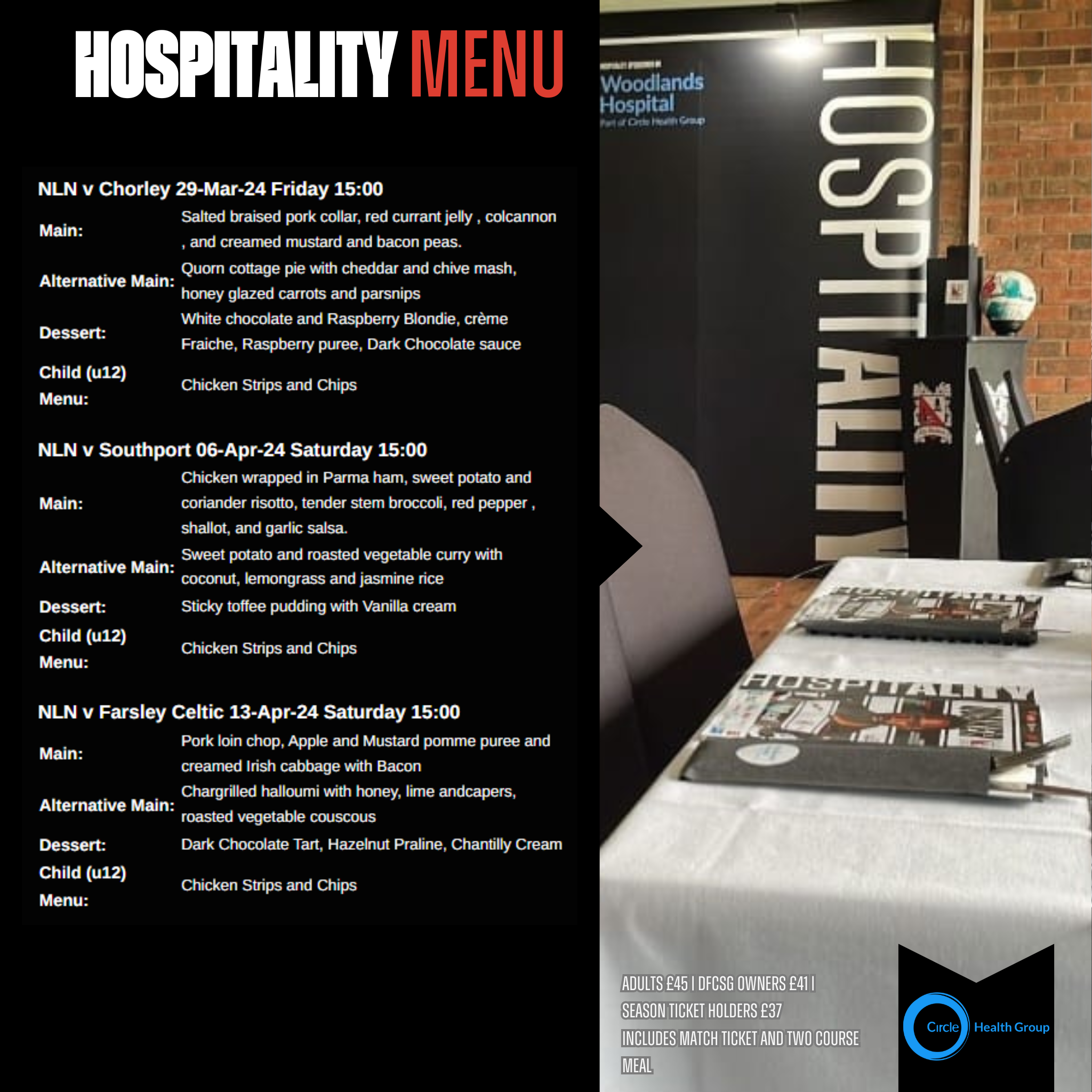 Hospitality Table