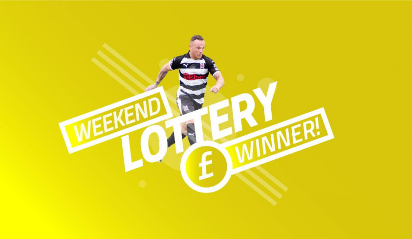 Weekend lottery winner